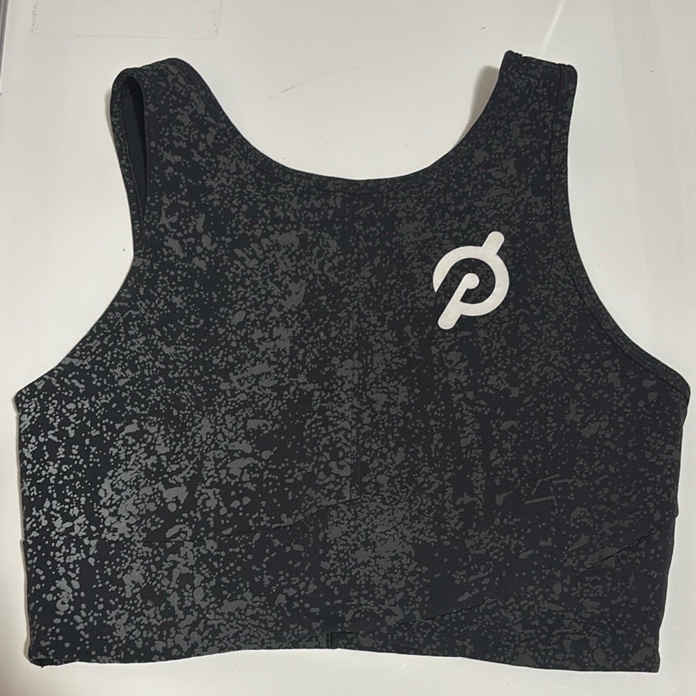 lululemon x Peloton reflective cropped tank